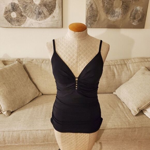 Profile by Gottex Cocktail Party Tankini Top - Picture 4 of 12